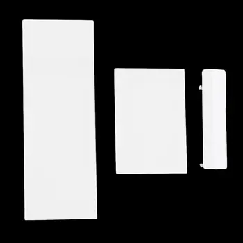 Zamenjava Memeory Kartico Vrata Reže Pokrov 3 Deli Vrat, Prevleke za Nintendo Wii Konzole