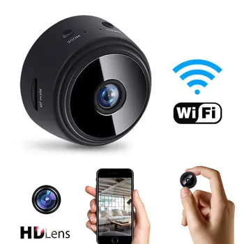 HD Brezžični WiFi, Mini Kamere Zaprtih Home Security Nadzor Majhnih Gibanja Mikro Kamere, Video Snemalnik, Kamera Smart Cam