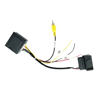 RGB in (RCA) AV CVBS Signal Pretvornika Dekoder Polje Adapter za Tovarniško Pogled od Zadaj Kamero Tiguan Golf 6 Passat CC