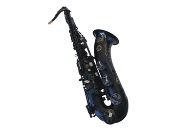 Novi Japonski SUZUK Tenor Saksofon B ravno Glasba Woodwide instrument Super Black Nikelj Zlato Sax Darilo Strokovno Isti zadevi