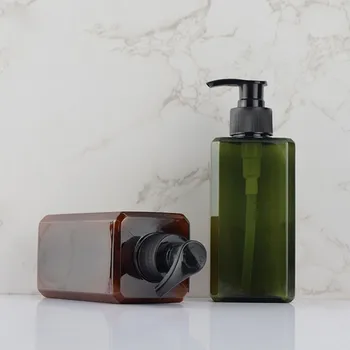 Prenosni Tuš Vžigalnike Plastičnih Šampon Črpalka Steklenice Šampon Balzam za Milo Razpršilnik 300 ML za Hotelske Kopalnice