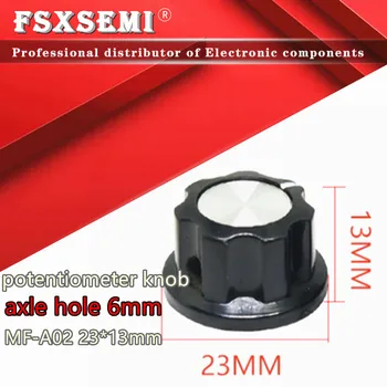 10pcs MF-A02 MFA02 potenciometer gumb WH118/WX050 bakelite gumb / bakreno jedro notranjo luknjo 6 mm Klobuk