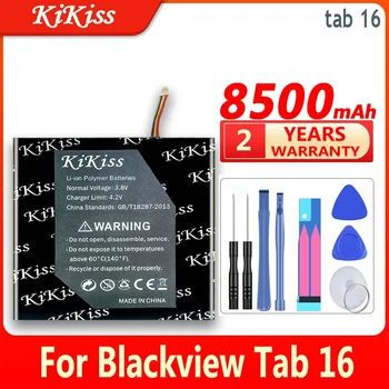 KiKiss Visoko Zmogljivost Baterije tab 16 (Li30132125FH) 8500mAh Za Blackview Tab16 Bateria