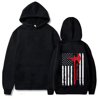 Novo Punisher ZDA Lobanje Moške Jopice Vrhovi Hoodies & Sweatshirts Ameriško Zastavo Grafični Punisher Lobanje Logotip Grunt Hoodies