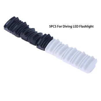 5pcs stikalo, ki je primerna za potapljanje LED svetilka potapljaško svetilko, baklo luči underwaterTactical potapljaško svetilko