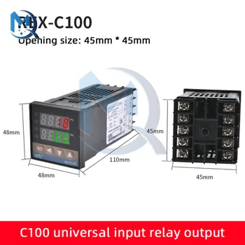 Temperaturni Regulator REX-C100 Digitalni PID Temperaturni Regulator Univerzalni Vhod ssd Proizvodnje M/V JE 220V Za Pečica Uporabo