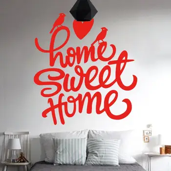 Sweet Home Decor z Art Design Vinil Stenske Nalepke Ustvarjalni Značaj Nepremočljiv & Izmenljive Poceni PVC Nalepke za Spalnico