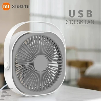 Xiaomi Namizni Ventilator za Polnjenje Prenosnih Circulator Brezžični Stropni Ventilator z Močjo USB Študent Polnilna Mini Fan