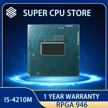 Intel Core i5-4210M i5 4210 M SR1L4 CPU Procesor 3 M 37 W Vtičnico G3 2.6 GHz Dual-Core Quad-Nit /rPGA946B