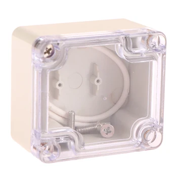ABS Vidni Žice dozi Nepremočljiva Elektronski Vodoodporno Ohišje Polje IP67 Pregledno, Varno Primeru Plastične Škatle