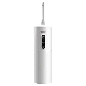 Gospodinjski električna zobna ščetka prenosni 4 šobe visoke impulzne ustni čiščenje zob USB za polnjenje zob napravo za čiščenje