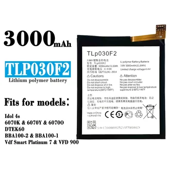  Visoka Kakovost Nadomestna Baterija Za sony ericsson IDOL 4S TLP030F2 OT6070 TCL 950 Mobilnega Telefona, Baterije + Orodja