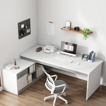 Kotu za mizo, polico, L-shaped računalnik , študent gospodinjski pisanje , kotu pisarna , spalnica mizo