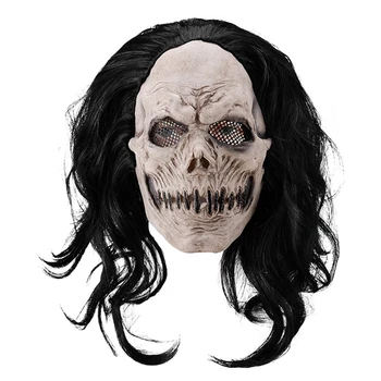 Scary Halloween Maske Groze Duh, Hudič Masko Fancy Stranka Obleko Strašno Biokemične Tujec Zombi Maskami,