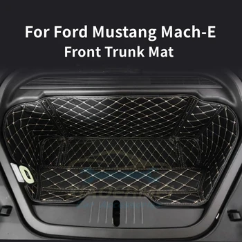 Za Ford Mustang Mach-E 2021 2022 Sprednji Prtljažnik Mat Spredaj Polno Pad Tovora Linijskih Področju Zaščitni Pokrov, Anti-Umazanija Pad Avto Dodatki