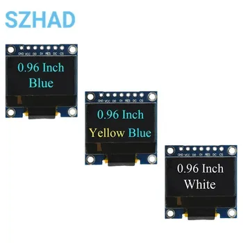0.96 Palčni IIC SPI Serial 7Pin Bela/Modra/Rumena Modra/Rumena OLED Zaslon Modul SSD1306 12864 LCD Zaslon Odbor za Arduino