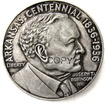 1936 Pol Dolarja Spominski Silver Plated Kopija Kovanca