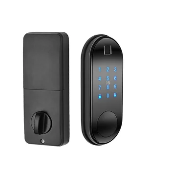 Smart Ttlock Tuya Spredaj Digitalni Biometričnih Geslo, Prstni odtis Zapah zunanja Ključavnice Key Fingerprint Zaklepanje Vrat za Dom