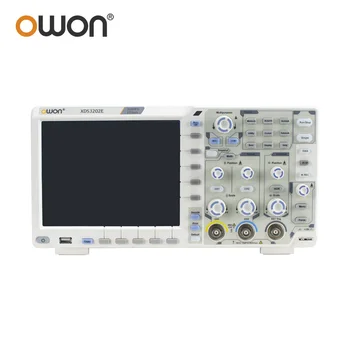 OWON XDS3202E Dual Channel razširljiv odprtokoden 200MHz 1GS/s 40M Snemanje Dolžina 75,000 wfms/s 8 cm LCD 2 + 1 Zunanjih Možnosti