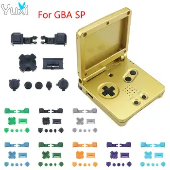 YuXi Kartuša Za GameBoy Advance SP za GBA SP Igralno Konzolo Celoten Sklop Gumbov L R A B D-Pad Smer Tipke
