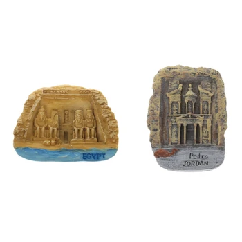 za Ustvarjalno Hladilnik Magneti Nalepke Egipt Abu Simbel Tempelj, trgovina s Spominki, Hladilnik Magneti, Nalepke, Darilo za Odrasle Mladoletnike